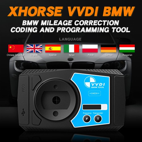 Xhorse V1.6.0 VVDI BMW Mileage Correction, Coding and Programming Tool send 1 Free VVDI Mini Key Tool( VVDI BMWTOOL PRO can replace)