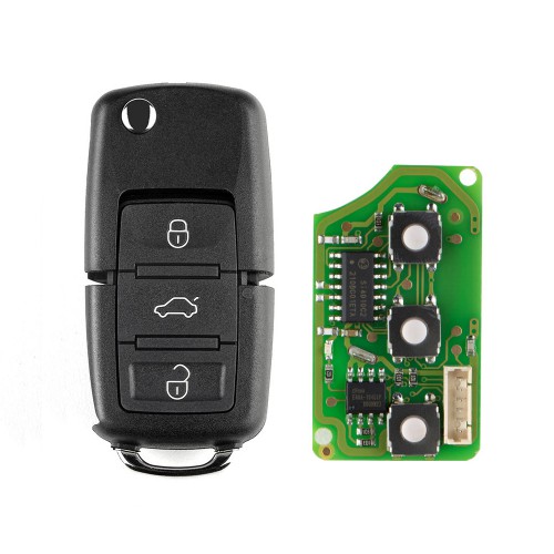 XHORSE XKB501EN Volkswagen B5 Style Remote Key 3 Buttons for VVDI Mini Key Tool 5pcs/lot