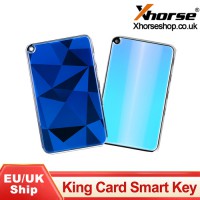 Xhorse King Card Key Slimmest Universal Smart Remote 4 Buttons XSKC04EN/XSKC05EN for VVDI2/VVDI Mini Key Tool/Max/VVDI Key Tool Plus