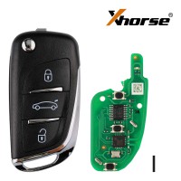 Xhorse XNDS00EN DS Style Wireless Universal Remote Key 3 Buttons 5pcs/lot
