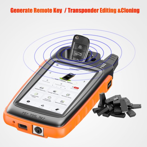 Xhorse VVDI Key Tool Max Remote Programmer and Chip Generator send 96bit 48 Function and 1 Free Renew Cable