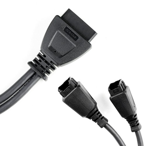 [No Tax] Xhorse FCA 12+8 Cables for Chrysler/ Dodge/Jeep work with Key Tool Plus