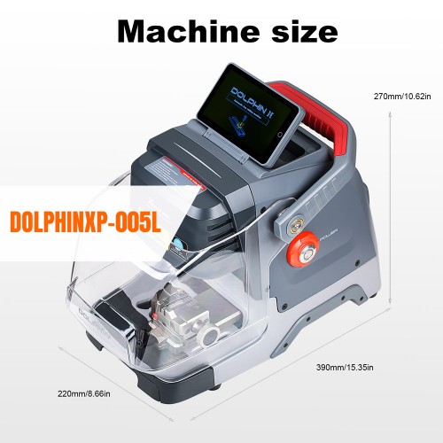 Xhorse Dolphin XP-005L Automatic Key Cutting Machine and Key Reader Optical Key Bitting Recognition