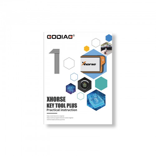 Godiag Key Tool Plus Practical Instruction Answers Books For Locksmith Vehicle Maintenance Engineer