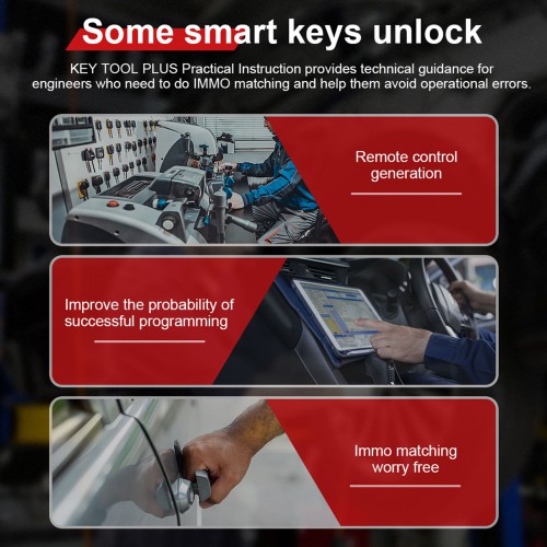 Godiag Key Tool Plus Practical Instruction Answers Books For Locksmith Vehicle Maintenance Engineer
