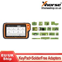 Xhorse VVDI Key Tool Plus Pad and 15pcs Solder Free Adapters Full Set
