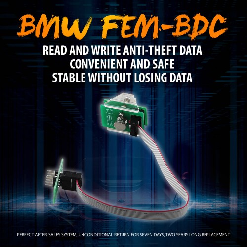 [No Tax] OEM BMW FEM-BDC 95128/95256 Chip Anti-theft Data Reading Adapter 8Pin Adapter work with VVDI Prog/CG Pro 9S12/Orange 5/UUSP UPA-USB