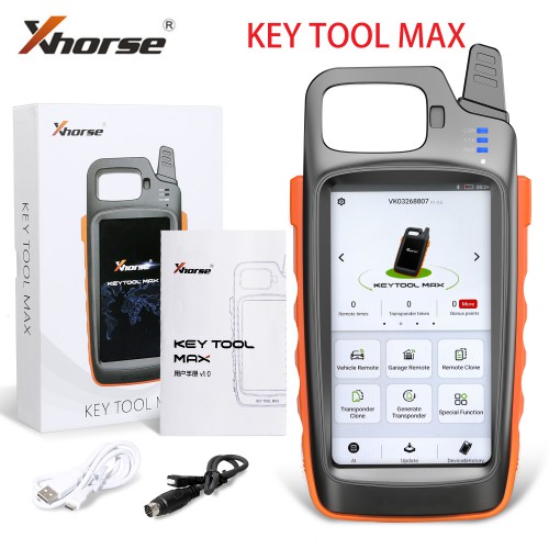 VVDI Key Tool Max + MINI OBD Tool + Toyota 8A All Keys Lost Adapter+ Renew Cable