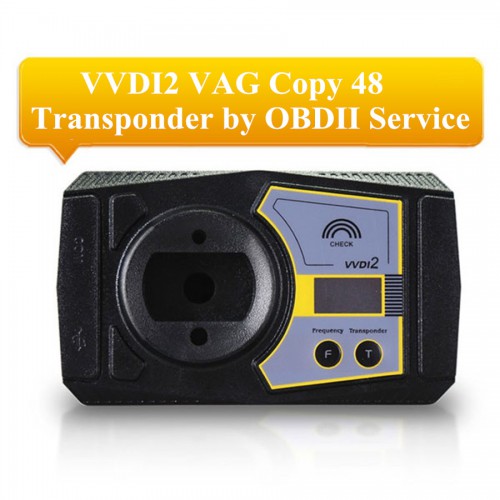 Xhorse VVDI2 VAG Copy 48 Transponder by OBDII Function Authorization Service