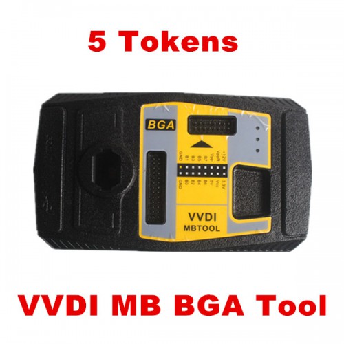 [24Hours Add well] 5 Tokens for Xhorse VVDI MB BGA Tool/VVDI Key Tool Plus Password Calculation
