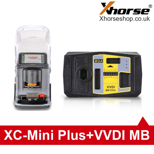 Xhorse Condor XC-Mini Plus and VVDI MB BGA Tool(1 Free Token Everyday) Send Free Extra 1 Year Unlimited Tokens