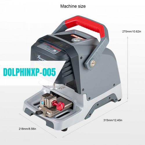 Xhorse Dolphin XP005 Automatically Key Cutting Machine Plus VVDI Key Tool Max Pro Remote Programmer As a Screen