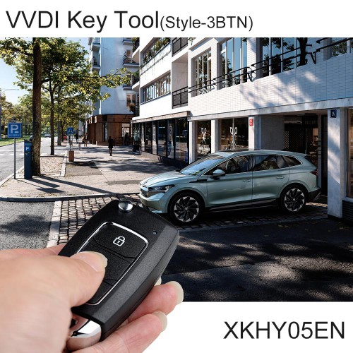 XHORSE XKHY05EN HYU.D style Wired Universal Remote Key Fob 3 Button 5pcs/lot(English Version) 2017