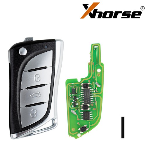 Xhorse XELEX0EN Super Remote Key Lexus Type 3 Buttons 5pcs/lot Get 40 Bonus Points for Each Key