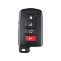 VVDI Toyota XM Smart Key Shell 1755 3+1 Buttons 5Pcs