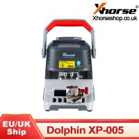 [UK/EU Ship] Xhorse Dolphin XP005 XP-005 Automatic Key Cutting Machine for All Key Lost with Built-in Battery Lifelong Free Update