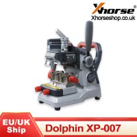 [£539 UK/EU Ship] Xhorse DOLPHIN XP007 Manually Key Cutting Machine for Laser, Dimple and Flat Keys