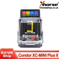 Xhorse Condor XC-MINI Plus II Automatic Key Cutting Machine Car/Motorbike/House Keys With M3 and M5 Clamps