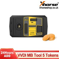 [24Hours Add well] 5 Tokens for Xhorse VVDI MB BGA Tool/VVDI Key Tool Plus Password Calculation