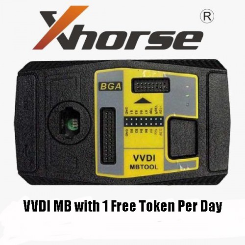 [UK/EU Ship]Xhorse VVDI MB Tool Get 1 free token everyday Only For Condor Machine Owner(Send Free Extra 1 Year Unlimited Tokens)