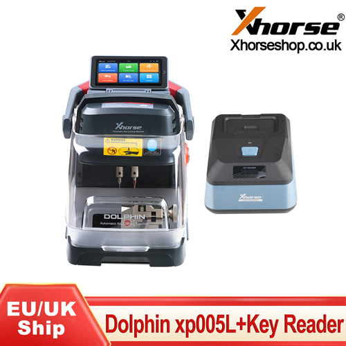[UK/EU Ship] Xhorse Dolphin XP-005L Automatic Key Cutting Machine and Key Reader Optical Key Bitting Recognition