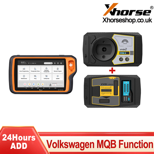 Xhorse Volkswagen MQB Authorization Support Add Key and All Keys Lost For VVDI Key Tool Plus/VVDI2+VVDI Prog